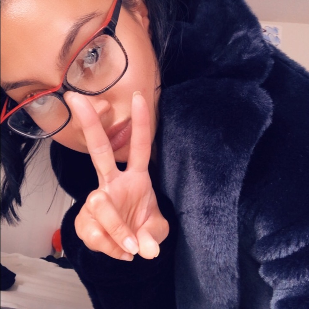Faux fur coat